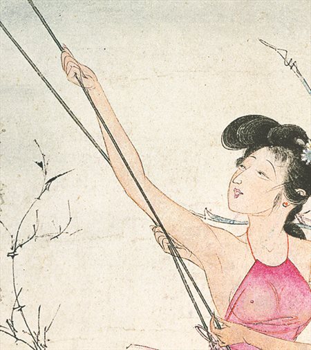 镇宁-胡也佛的仕女画和最知名的金瓶梅秘戏图